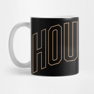 Houston Sand Outline Mug